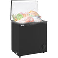 WANAI 5 Cu Ft Chest Freezer - Black
