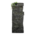 Outdoor Garden Water Fountain, 4 Tiers, 55.5 in High, Glass Fiber Reinforced Concrete