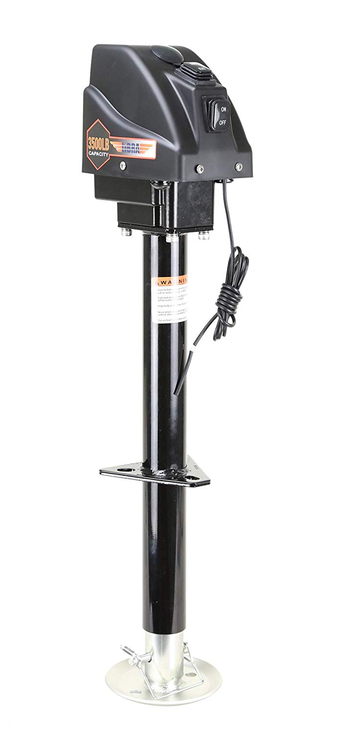 3500lbs Electric Power A-Frame Trailer Tongue Jack - 12V
