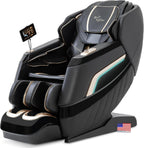 Alfine 4D Full Body Massage Chair With SL Track, Yoga Stretch, Zero Gravity, Heating, AI Voice Control - A66