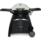 Weber Q 3200 Propane Gas Grill, Titanium, 462 Sq. In. - 57060001